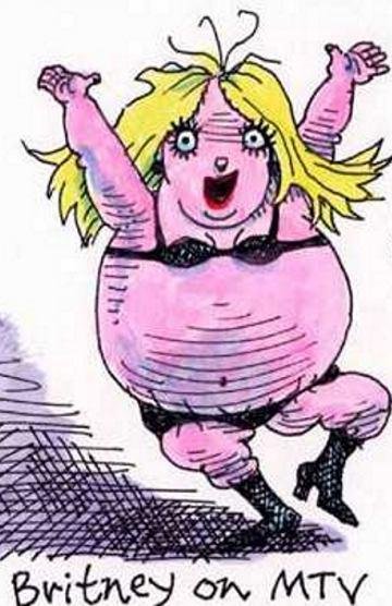 Мадонна карикатура