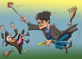 Гарри Поттер и философский камень комикс