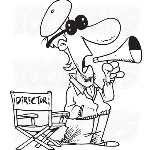 Режиссер рисунок