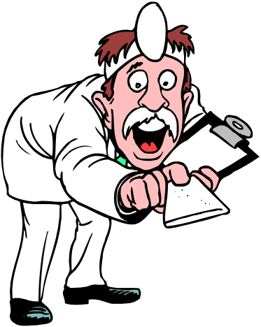 Офтальмолог мультяшный