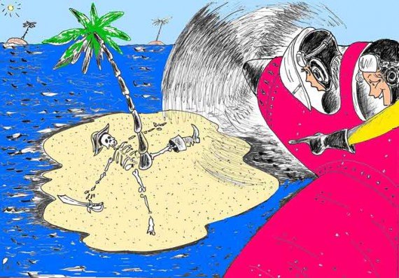 Агрессия карикатура