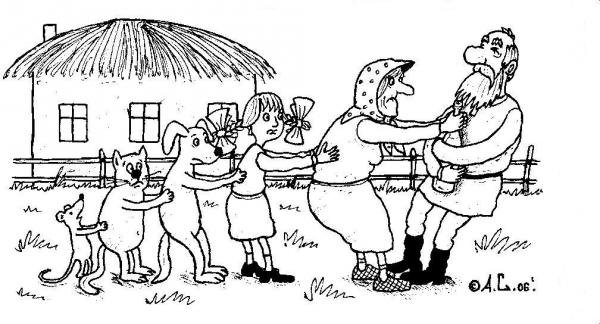 Репка прикольная