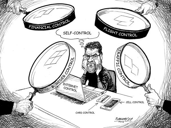 Мониторинг карикатура