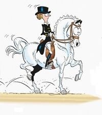 Карикатура всадник на коне (40 фото)