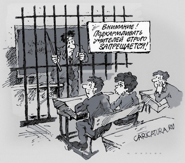 Our Education System caricature