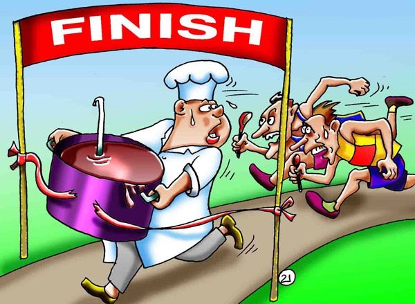 Физкультура карикатура