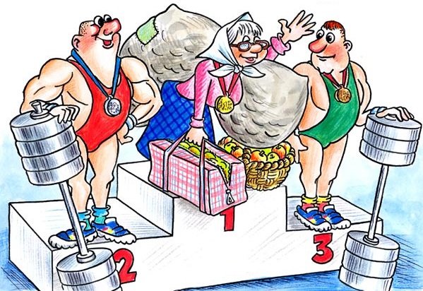 Спортивные карикатуры