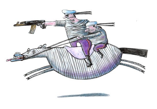 Матросы на зебрах психологическая атака