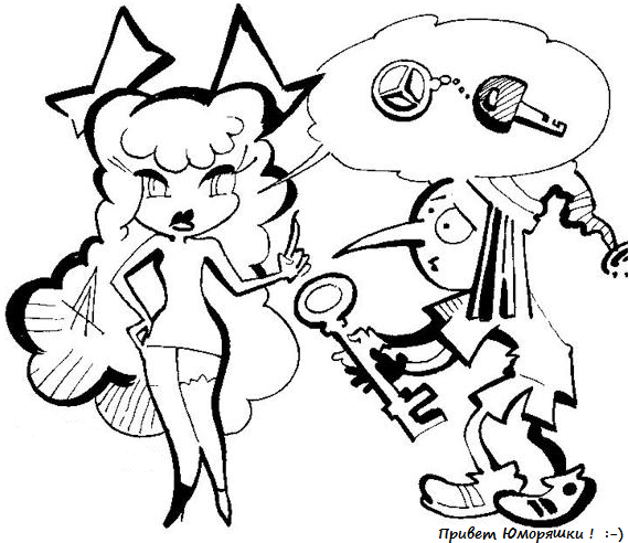 Мальвина карикатура