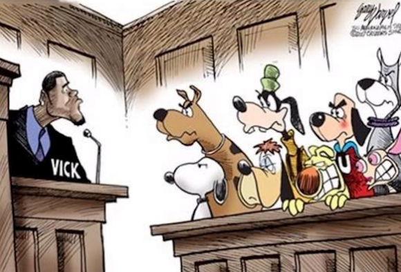 Присяжные заседатели карикатура