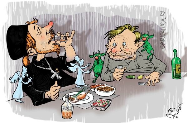 Карикатуры про алкашей
