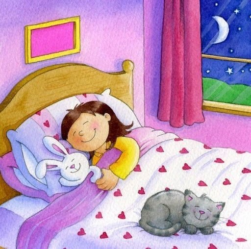 Пора в кровать,спокойной ночи