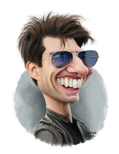 Tom Круз шарж