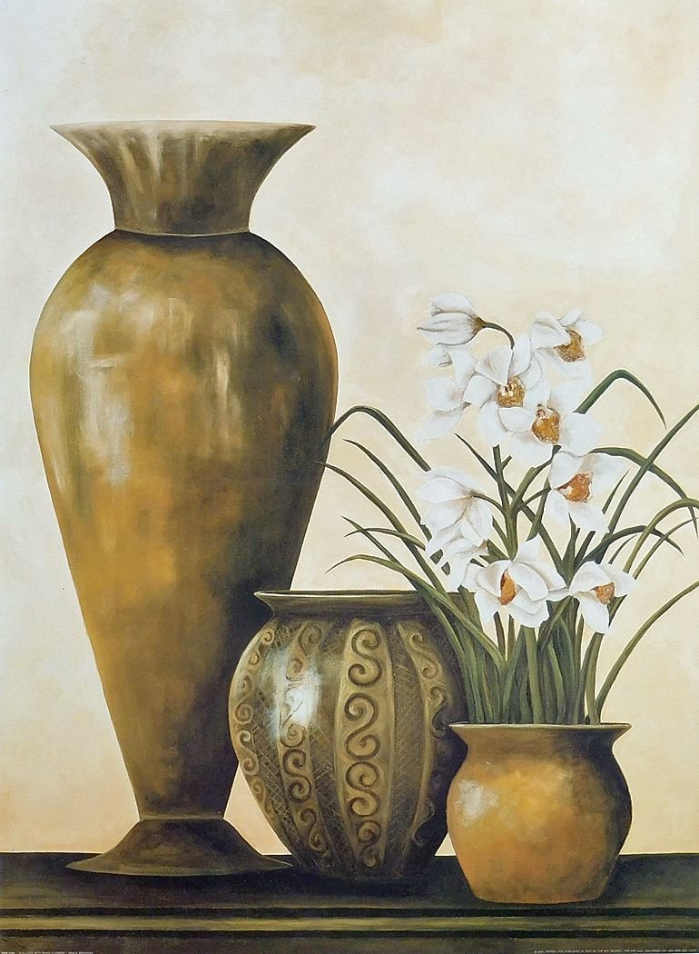 Натюрморт вазы