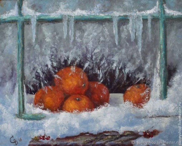 Мумолина Ольга. Зимний натюрморт