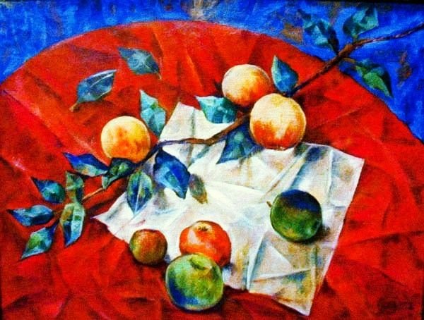 К. С. Петров-Водкин. "Утренний натюрморт". 1918.