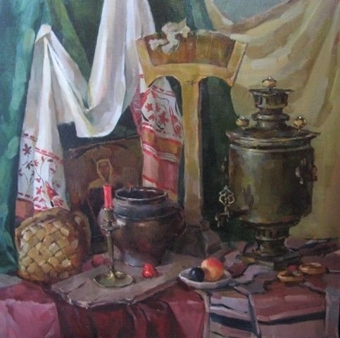 Натюрморты с предметами старинного быта