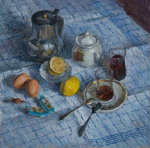 Игорь Грабарь хризантемы 1905