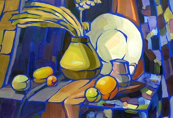 Ахроматический контраст картины Пикассо