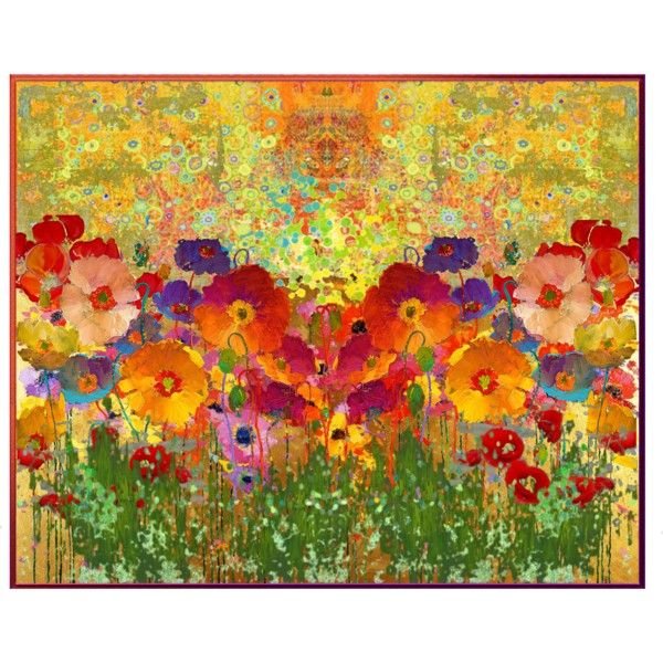 Густав климт Маковое поле