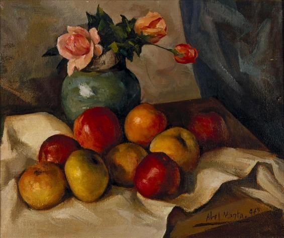 Эдгар Дега дама с хризантемами