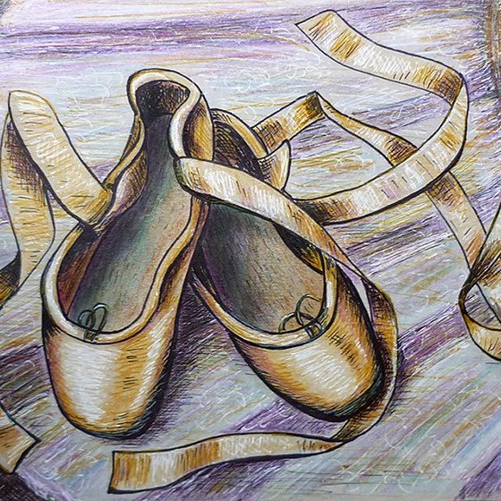 Натюрморт с пуантами