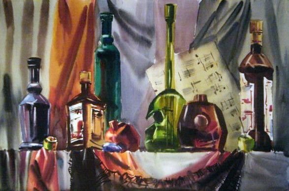 Натюрморт граффити 6 класс