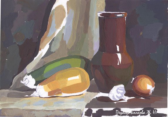 Натюрморт живопись этапы