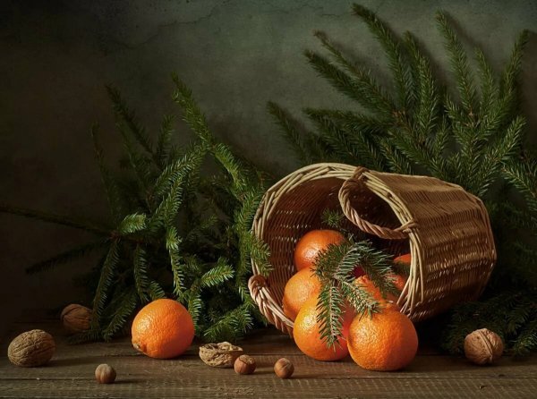 Новогодний натюрморт