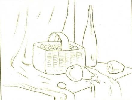 Фрукты. Раскраска