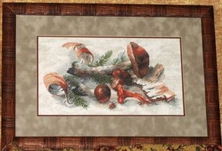 Вышивка Лесной натюрморт