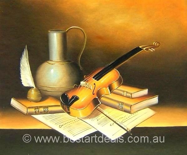 Натюрморт музыканта