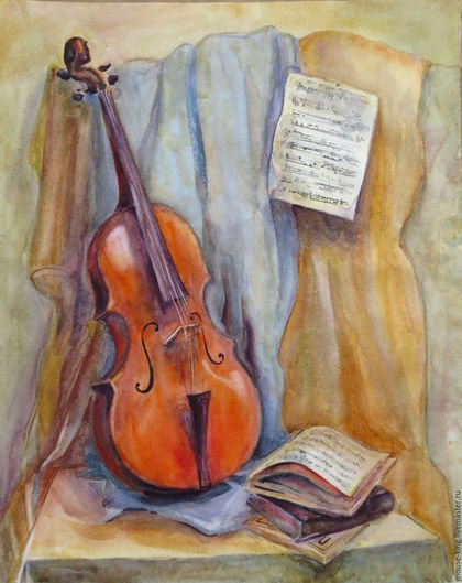 Музыкальные инструменты в живописи