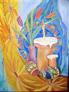 Вдовин Федор Пасхальный натюрморт