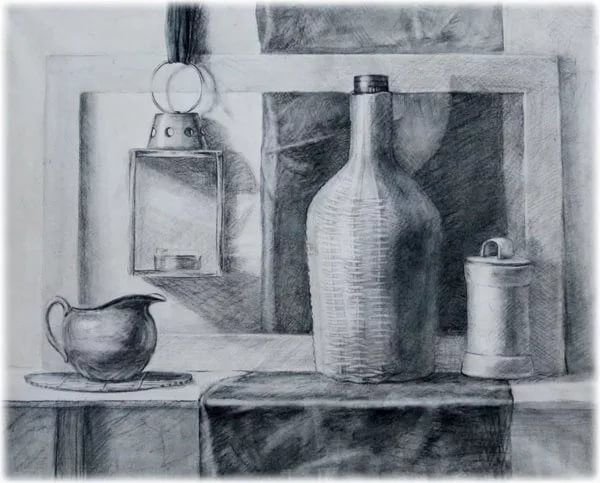 Перспектива в натюрморте