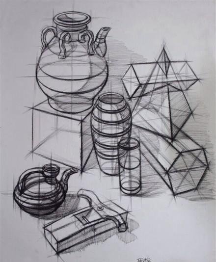 Линия горизонта точка схода перспектива фронтальная