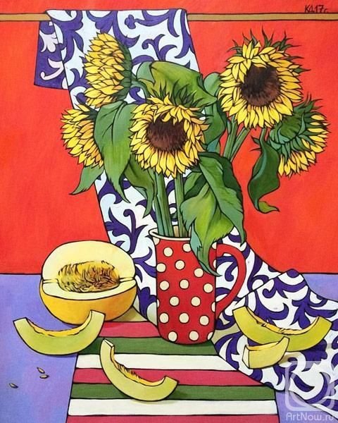 Дина Калинкина натюрморт