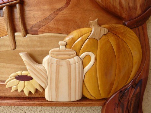 Натюрморты из дерева