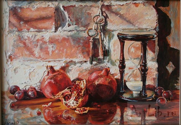 Натюрморт с часами