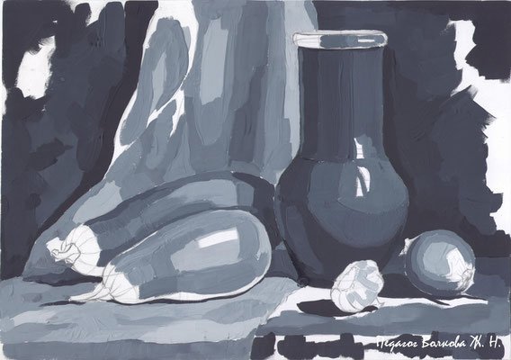 Полутень на натюрморте