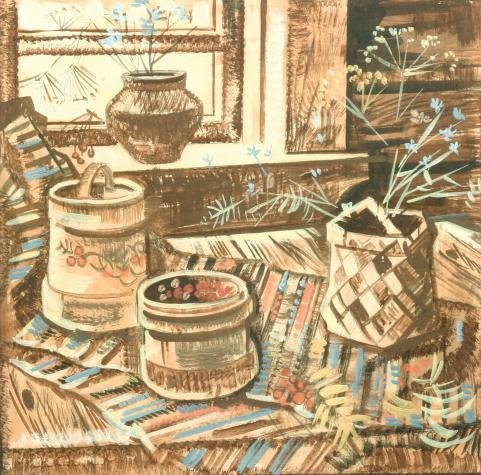 Анри Аланнэ натюрморты