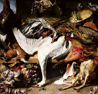 Снейдерс франс натюрморт с лебедем (50 фото)