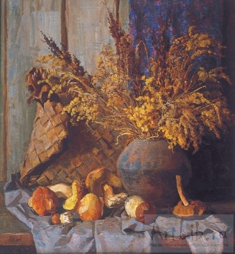 Живопись сухие цветы