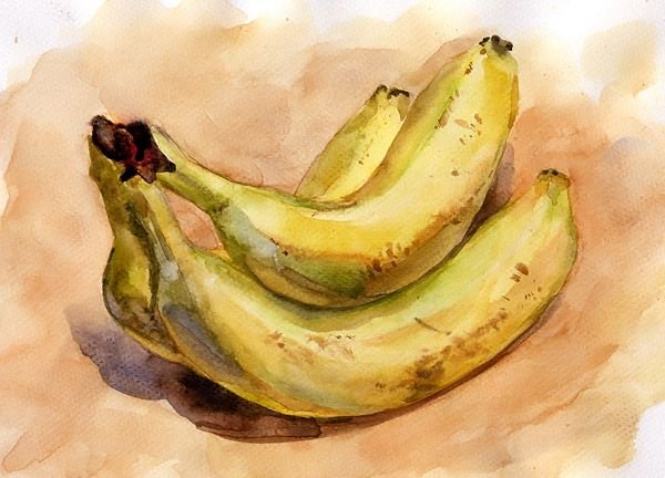 Натюрморт с бананами