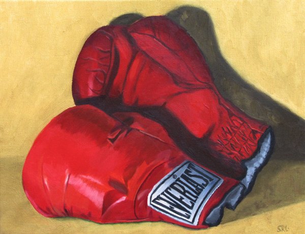 Натюрморт с боксерскими перчатками