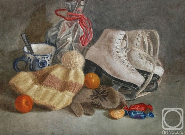 Натюрморт спортивный инвентарь