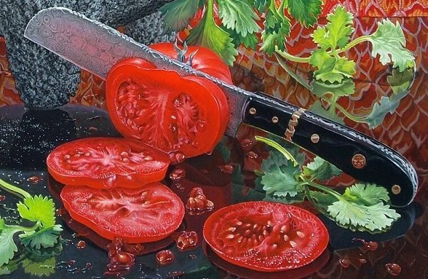 Натюрморт с вином и цветами