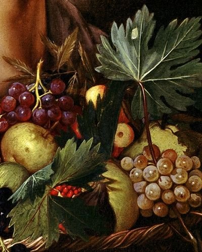 Микеланджело да Караваджо корзина с фруктами