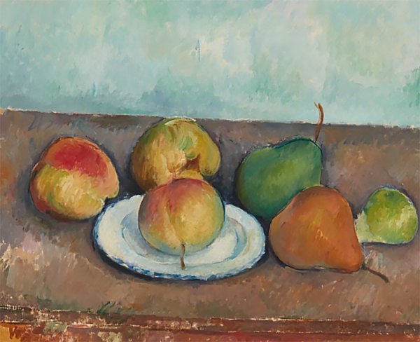 Поль Сезанн натюрморт с Кариной яблок