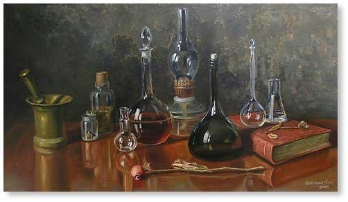 Алхимические колбы